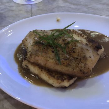 Emeril's Coastal - Grilled snapper/Grit cake - Seafood Near Me - Miramar Beach, Florida