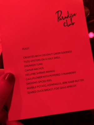 Menu photo 6 Paradise Club New York, NY