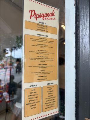 Menu photo 2 Pipsqueak Bagels Portland, OR Menu photo 2 Pipsqueak Bagels Portland, OR