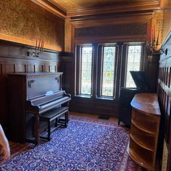 The Historical Society of Erie County - Piano alcove