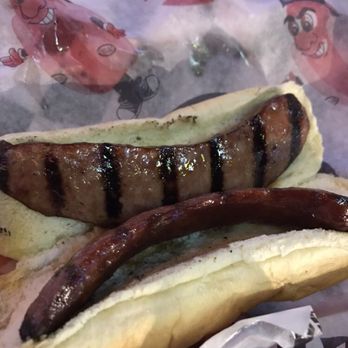 State Street Brats - Red brat, terribly small and rubbery - American Near Me - Madison, Wisconsin State Street Brats - Red brat, terribly small and rubbery - American Near Me - Madison, Wisconsin