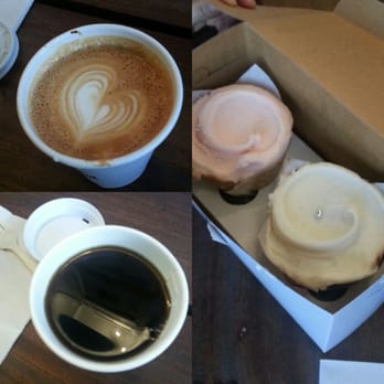 Baked & Wired - Strawberry and red velvet; cappuccino and black Stumptown Roast - Bakeries Near Me - Washington, DC, District of Columbia