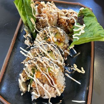 Sushi Spot - Black spider roll - Japanese Near Me - Aiea, Hawaii