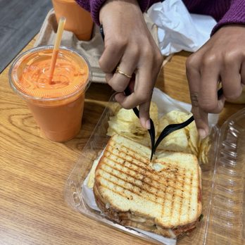 karthikeya Super Market - BOMBAY GRILLED SANDWICH WITH CHIPS and Mango Lassi - Grocery Near Me - Sunnyvale, California
