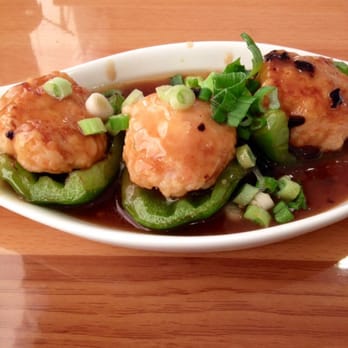 Phoenix Chinese Cafe - Green pepper and shrimp dim sum. Pepper is very good, shrimp isn't that great. - Chinese Near Me - San Antonio, Texas