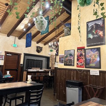 Zulu's Board Game Cafe - Inside - Cafes Near Me - Bothell, Washington