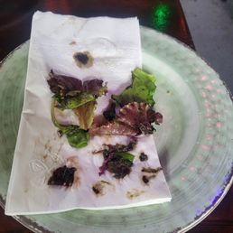 soiled salad. soiled salad.