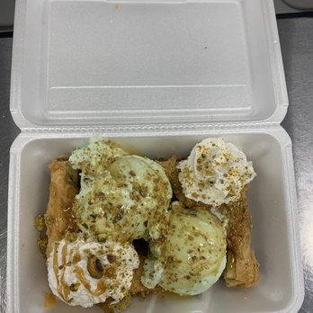 Ice Screamin - Sssscreamin BAKLAVA Sundae Special - Ice Cream & Frozen Yogurt Near Me - Tampa, Florida Ice Screamin - Sssscreamin BAKLAVA Sundae Special - Ice Cream & Frozen Yogurt Near Me - Tampa, Florida