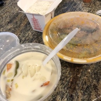 Thai Thai - C3. Panang  S2. Tom Kha Soup - Thai Near Me - Glassboro, New Jersey