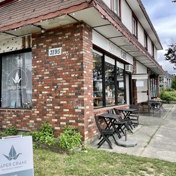 Sooyo Cafe - Exterior, located at the corner lot - Cafes Near Me - Vancouver, British Columbia
