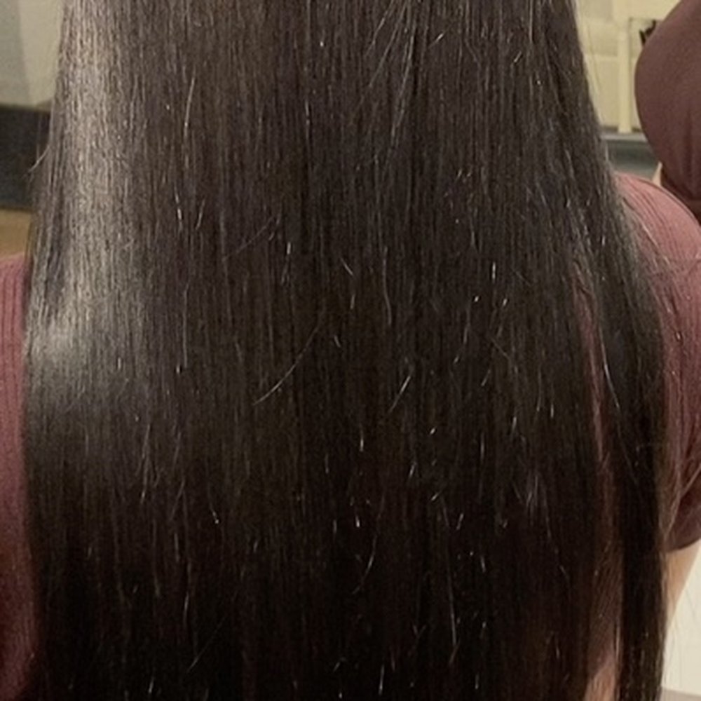 After keratin treatment After keratin treatment