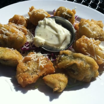 Brigantine - artichoke fritters - Seafood Near Me - Del Mar, California Brigantine - artichoke fritters - Seafood Near Me - Del Mar, California