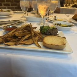 The Castle At Dunleith - Child's plate slider and French fries