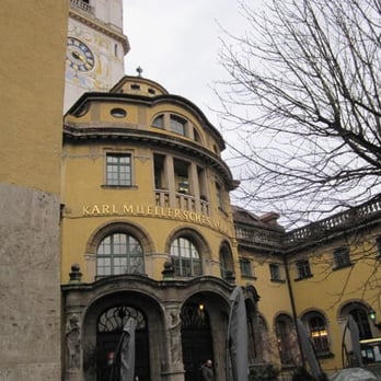 Müller'sches Volksbad - Front entrance - Swimming Pools Near Me - Munich, BY