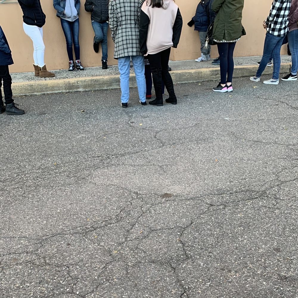 Abra Dental - This is social distancing outside their doors???? - Pediatric Dentists Near Me - Newark, New Jersey