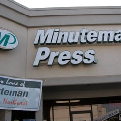 Minuteman Press Northwest - New sign at our new location!