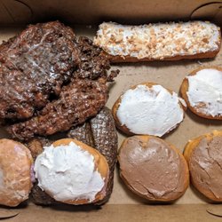 Shamrock Donuts - All so delicious.