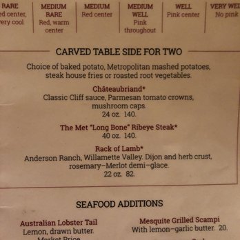 Metropolitan Grill - A bit pricy - American Near Me - Seattle, Washington Metropolitan Grill - A bit pricy - American Near Me - Seattle, Washington