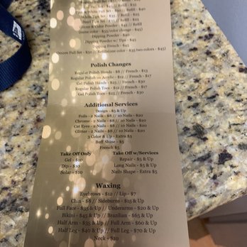 Timeless Nails & Spa - Menu - Nail Salons Near Me - San Antonio, Texas
