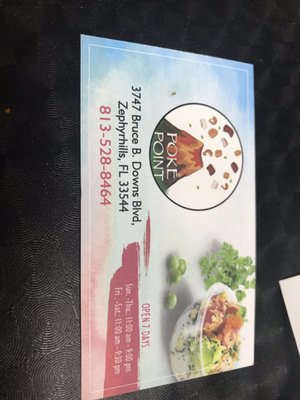 Menu photo 7 Poké Falls Wesley Chapel, FL