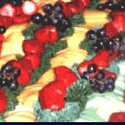 Sanders Catering - Memphis caterer - breakfast buffet. Your choice - fruit, rolls, eggs, sausage/bacon/ham, grits, juices, and more!