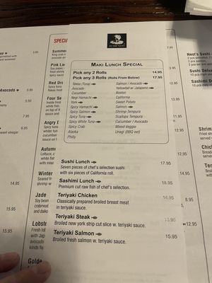 Menu photo 1 Sushi Nest Elmhurst, IL Menu photo 1 Sushi Nest Elmhurst, IL