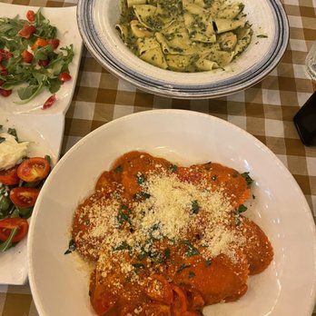 Pastamarket - Lobster Ravioli, Pappardelle with Pesto and Shrimp - Italian Near Me - Miami, Florida Pastamarket - Lobster Ravioli, Pappardelle with Pesto and Shrimp - Italian Near Me - Miami, Florida