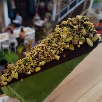 Popbar - Green Tea + Dark Chocolate + Pistachio - Desserts Near Me - Anaheim, California Popbar - Green Tea + Dark Chocolate + Pistachio - Desserts Near Me - Anaheim, California