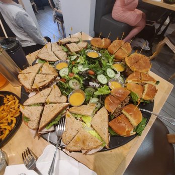 Prince Tea House - Sandwiches and salad platter - Desserts Near Me - Forest Hills, New York Prince Tea House - Sandwiches and salad platter - Desserts Near Me - Forest Hills, New York