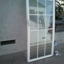 Replace douoble pane on Glass sliding Door. Only one pane was shattered.