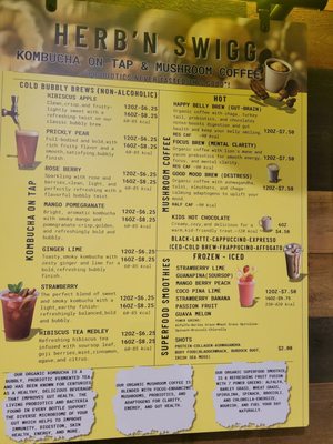 Menu photo 1 Herb’n Swigg DeSoto, TX Menu photo 1 Herb’n Swigg DeSoto, TX