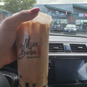 MissBoba - Black milk tea, 50%sugar, regular ice. - Bubble Tea Near Me - Kent, Washington MissBoba - Black milk tea, 50%sugar, regular ice. - Bubble Tea Near Me - Kent, Washington