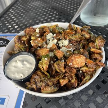 Bacari Social - Blue cheese Brussels sprouts were plentiful and delicious! - Italian Near Me - Westbrook, Connecticut