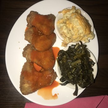 Kelsey's - southern fried chicken w/ mac & cheese and collard greens - Soul Food Near Me - Atlantic City, New Jersey Kelsey's - southern fried chicken w/ mac & cheese and collard greens - Soul Food Near Me - Atlantic City, New Jersey