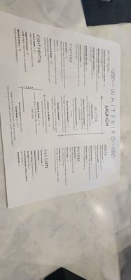 Menu photo 1 Whitebird Chattanooga, TN Menu photo 1 Whitebird Chattanooga, TN