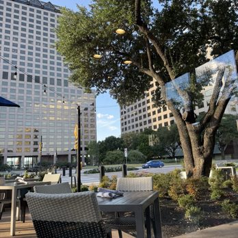 Cork & Pig Tavern - View from our seat - New American Near Me - Irving, Texas Cork & Pig Tavern - View from our seat - New American Near Me - Irving, Texas