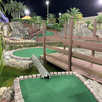 Hawaiian Rumble Adventure Golf - One of the holes - Mini Golf Near Me - Orlando, Florida Hawaiian Rumble Adventure Golf - One of the holes - Mini Golf Near Me - Orlando, Florida