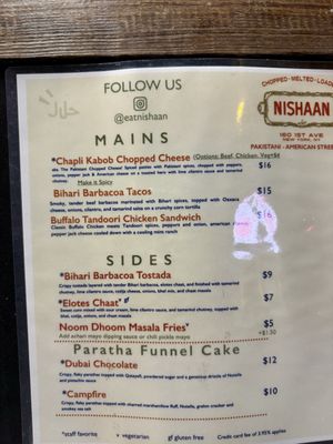 Menu photo 3 Nishaan New York, NY