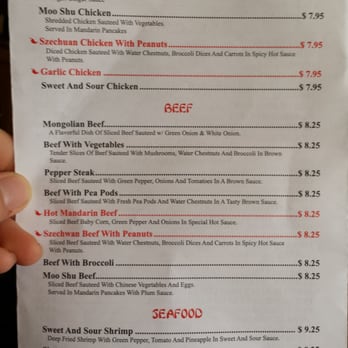 Valley Restaurant - Menu - Chinese Near Me - Granger, Indiana