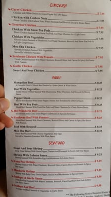 Menu photo 8 Valley Restaurant Granger, IN
