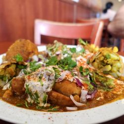 Chaat Cafe - Samosa Chaat