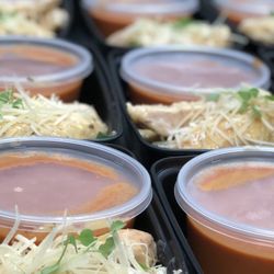 Diced Kitchen - Parmesan Chicken Tenders & Spicy Tomato Soup