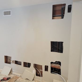Repipe1 - Random sloppy cuts in the drywall - Plumbing Near Me - Irvine, California Repipe1 - Random sloppy cuts in the drywall - Plumbing Near Me - Irvine, California