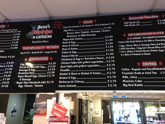 Menu photo 7 Donn's BBQ & Catering Austin, TX