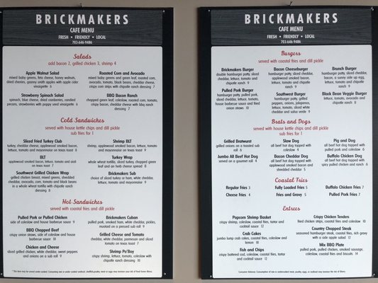Menu photo 3 Brickmakers Cafe Lorton, VA Menu photo 3 Brickmakers Cafe Lorton, VA