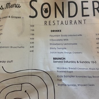 Sonder - Kid's menu - Salad Near Me - Bakersfield, California Sonder - Kid's menu - Salad Near Me - Bakersfield, California