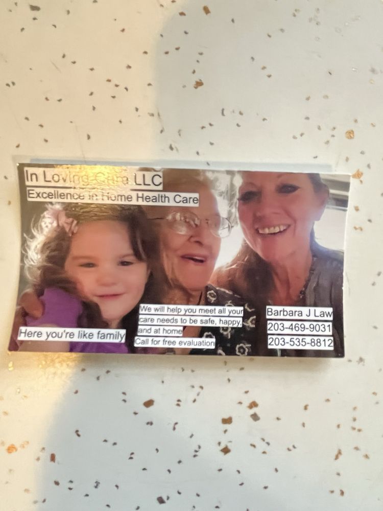 In Loving Care - home care agency in East Haven, CT