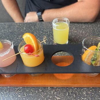 Hash House a Go Go - Mimosa flight - Cocktail Bars Near Me - Winter Garden, Florida Hash House a Go Go - Mimosa flight - Cocktail Bars Near Me - Winter Garden, Florida