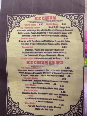 Menu photo 6 Another Time Soda Fountain & Cafe Rosenberg, TX