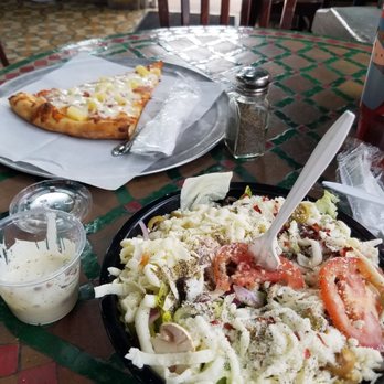 Fellini's Pizza - Hawaiian pizza, and a salad for this Hawexican !! - Pizza Near Me - Atlanta, Georgia Fellini's Pizza - Hawaiian pizza, and a salad for this Hawexican !! - Pizza Near Me - Atlanta, Georgia